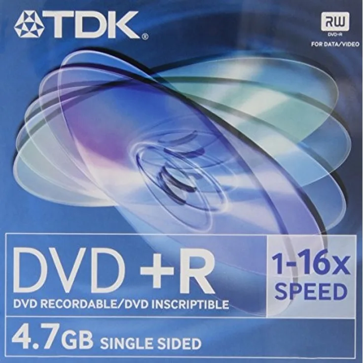 TDK 4.7 GB DVD + R 16 x 10 Pack