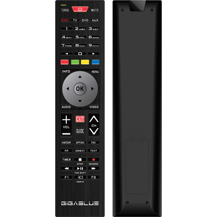 Fernbedienung für Gigablue Remotecontrol standard V2 universal