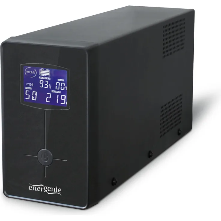 Gembird EG-UPS-031 USV mit LCD, 650 VA schwarz