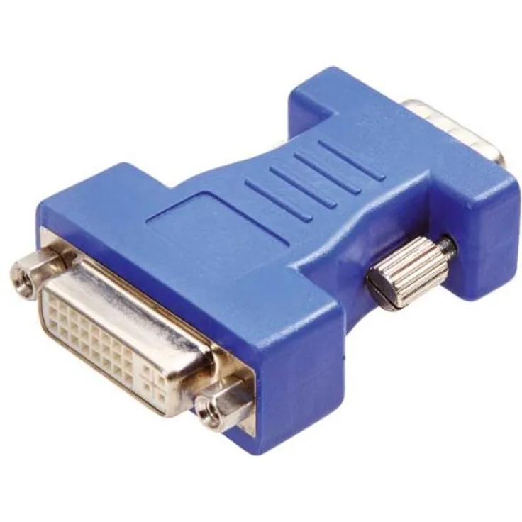 Vivanco DVI-I - VGA Adapter, 15-polig HD Stecker (VGA)