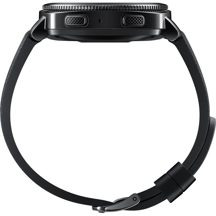 Samsung Gear Sport Smartwatch GPS, Unisex, 42mm, Edelstahlgehäuse, Schwarz – Bild 4