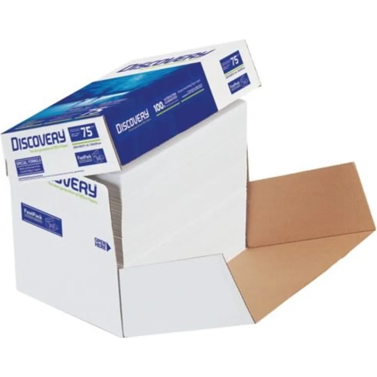 Discovery Fast Pack Multifunktionspapier, 75 g-m², A4, 2500 Blatt, Weiß