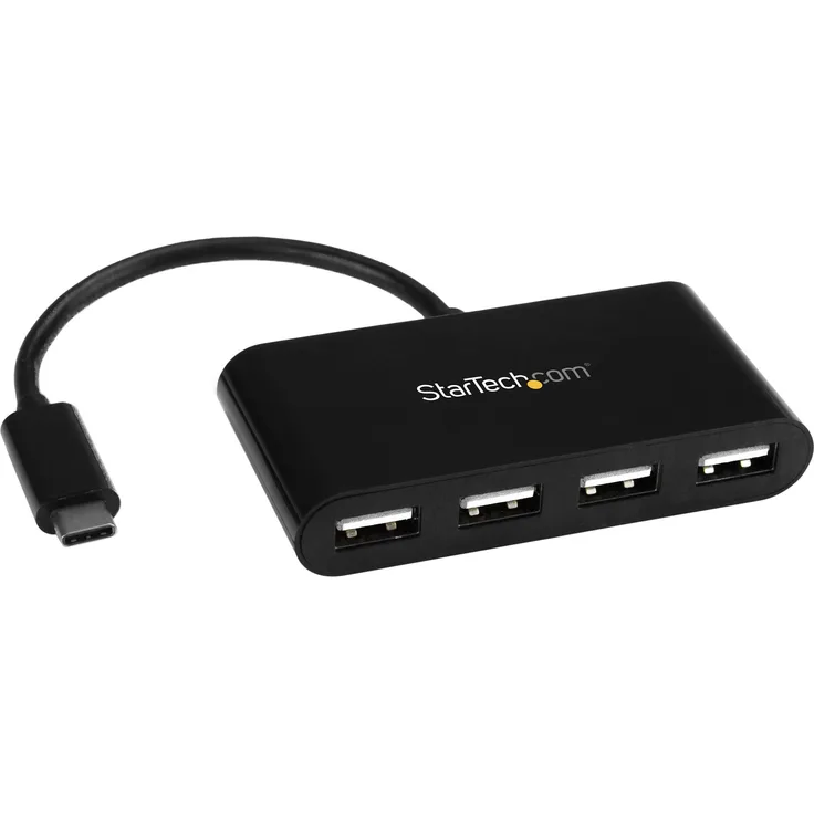 StarTech ST4200MINIC 4 Port USB-C Hub - Mini Hub Schwarz