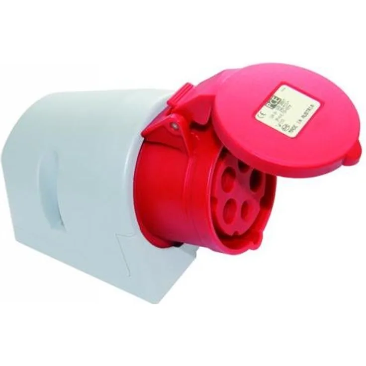 PC-Electric 115-6 E-Wandsteckdose 5polig 16A