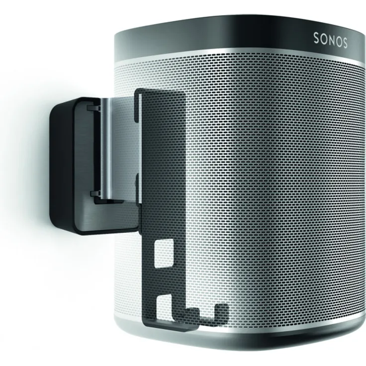 Vogel's Sound 4201 Sonos Wandhalterung für Sonos One (SL) und Play:1, Schwarz