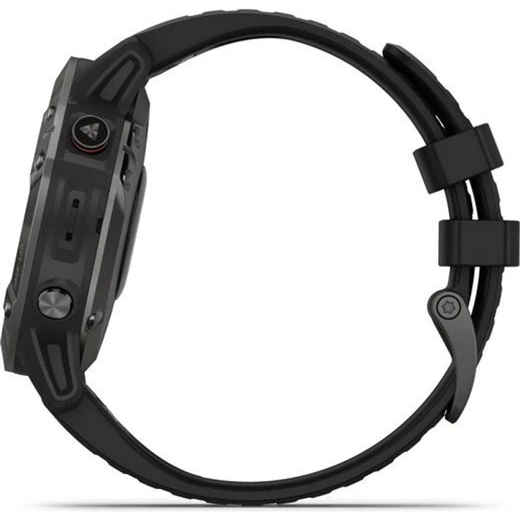Garmin fēnix 6 Sapphire Smartwatch GPS, Unisex, 47mm, Kunststoffgehäuse, Silikonarmband, Schiefergrau – Bild 3
