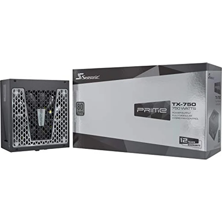 Seasonic PRIME TX-750 Vollmodulares PC-Netzteil 80PLUS Titanium 750 Watt – Bild 1