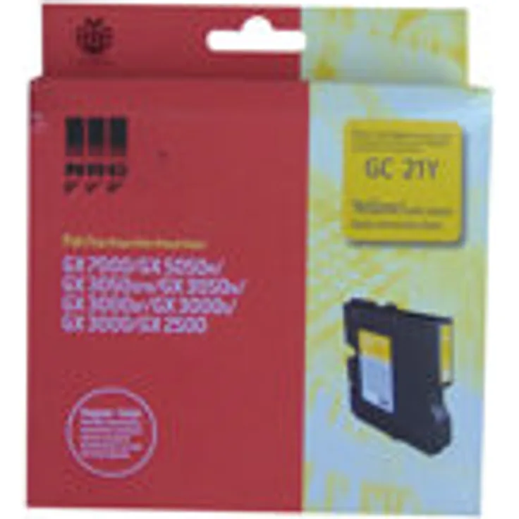 Ricoh GC 21Y - Gelb - Original - Tintenpatrone - für Ricoh Aficio GX3000, Aficio GX3050, Aficio GX5050, GX 2500, GX 3050, GX 7000