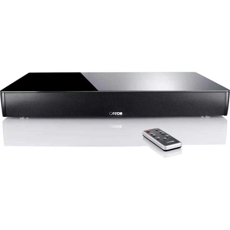 Canton DM 60 2.1 Soundbase ohne Subwoofer mit Subwoofer, kabellos/kabelgebunden, geeignet für TV, schwarz (2018) – Bild 10