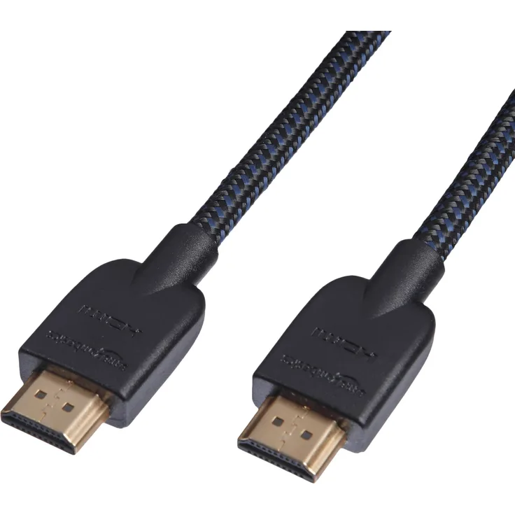 AmazonBasics - Geflochtenes HDMI-Kabel, 1,8 m