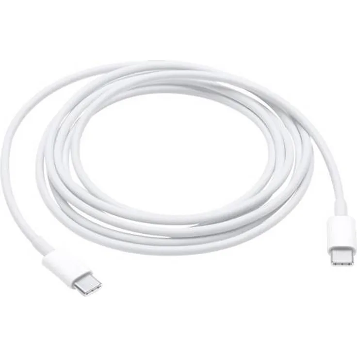 Apple Datenkabel-Ladekabel (1x USB-C Stecker - 1x USB-C Stecker) 2m Weiß