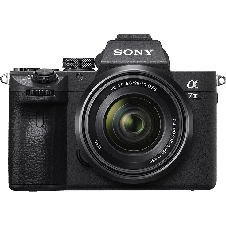 Sony Alpha 7 III Vollformat-Systemkamera (24,2 MP, 3 Zoll Touch-Display, schneller AF), schwarz inkl. Sony FE 28-70mm OSS – Bild 2