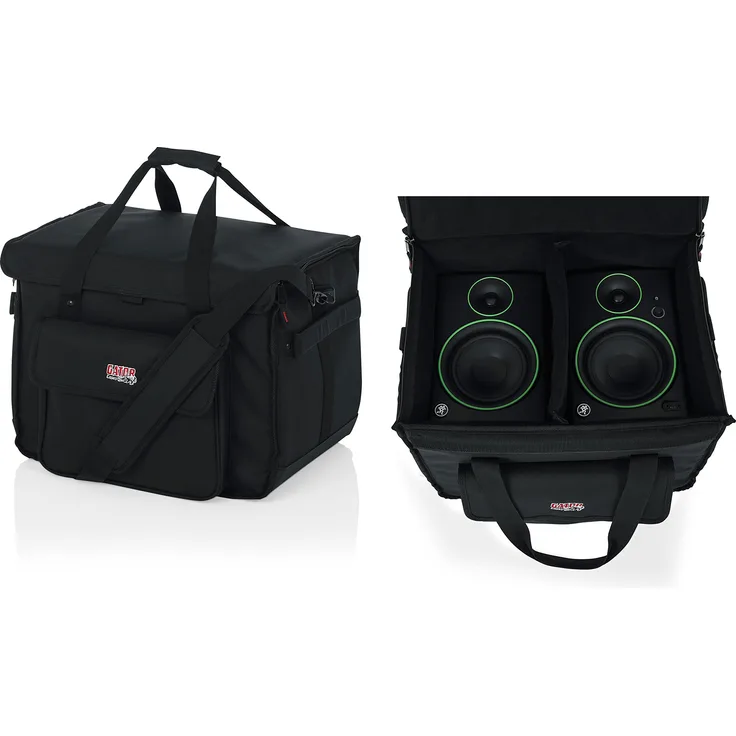 GATOR Cases G-STUDIOMON1 Nylon Doppelüberwachung 5''