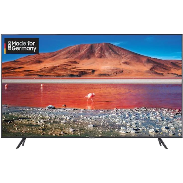 Samsung GU55TU7199U 138 cm (55 Zoll) LED Smart TV (Ultra HD, HDR) HD-Triple-Tuner (Sat, Antenne, Kabel) Modelljahr 2020 Energieklasse G (DE-Modell) – Bild 1