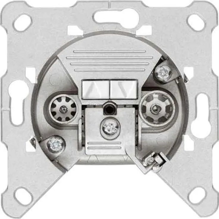 Triax FS 12 2-Fach BK-Durchgangsdose (12dB, TV 5-68MHz-118-1000MHz, RF 87,5-108MHz)