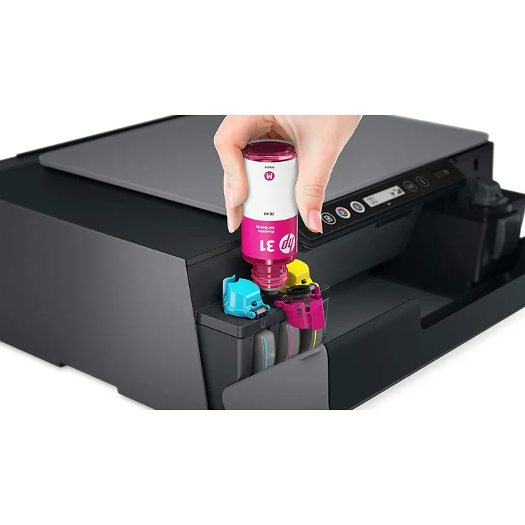 HP Smart Tank Plus 555 (3-in-1) Multifunktionsdrucker - (Thermal Inkjet) Farbe, Druckgeschwindigkeit: 11 s/w, 5 Farbe, Auflösung: 1200 x 1200, USB, WLAN, Bluetooth LE, AirPrint, Wifi-Direct (1TJ12A) – Bild 5