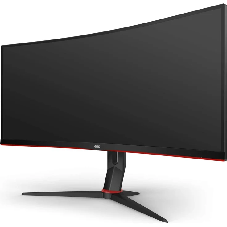 AOC Gaming CU34G2 86 cm (34 Zoll) Curved Monitor (QHD, HDMI, DisplayPort, Free-Sync, 1ms Reaktionszeit, 100 Hz, 3440x1440) schwarz-rot – Bild 3
