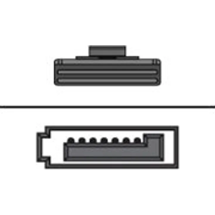 Supermicro, SATA- / SAS-Kabel, 36 PIN 4iMini MultiLane (M) bis SATA (W), 50 cm, für SUPERMICRO X9DRW-3F (CBL-0097L-03)