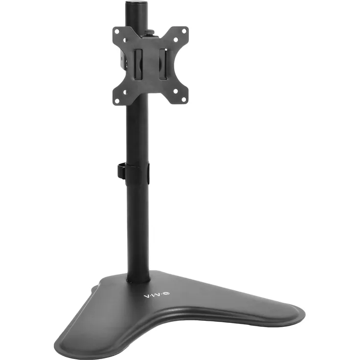 Vivo Single LCD Computer Monitor Freistehende Schreibtisch Ständer Verstellbare Neigung/passend für 1 Bildschirm bis zu 68,6 cm (stand-v001h)