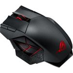 Asus ROG Spatha Gaming Maus (8.200 DPI, 12 programmierbare Tasten, kabelgebunden und kabellos nutzbar) schwarz-rot - Preisvergleich