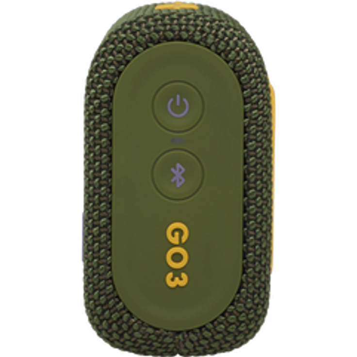 JBL GO 3 Tragbarer wasserdichter Bluetooth-Lautsprecher grün Bluetooth-Lautsprecher, wasserdicht, grün – Bild 5