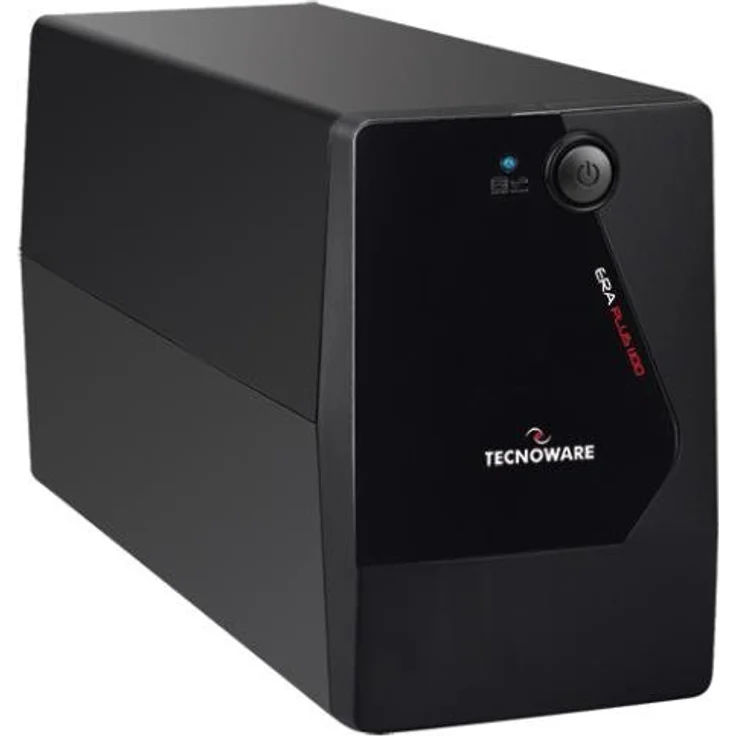 Tecnoware Era Plus Unterbrechungsfreie Stromversorgung (USV), 1100 VA, einphasig, Pseudo-Sinuswelle, AVR-Stabilisierung, Schwarz – Bild 1
