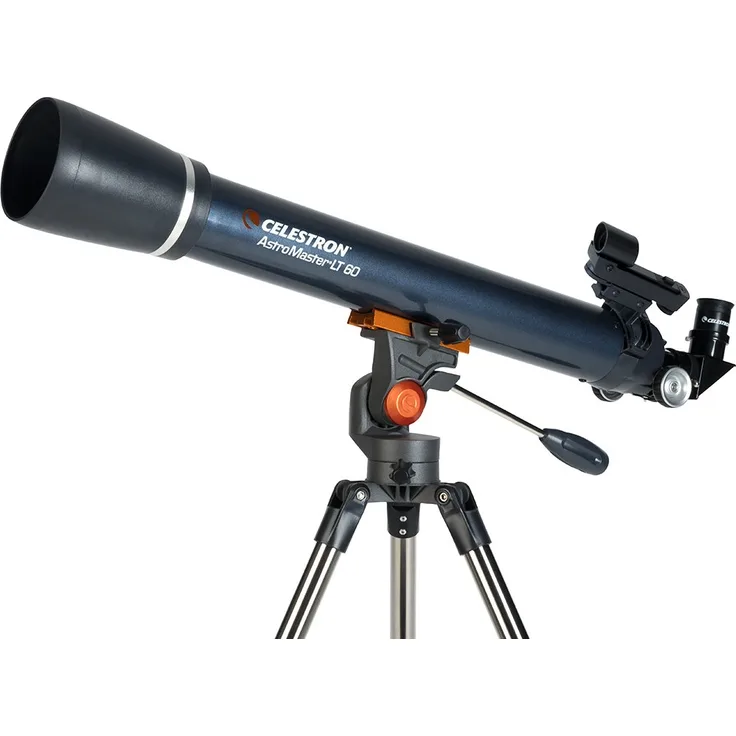 Celestron 21073 AstroMaster LT 60AZ Refraktor, Aufstellen ohne Werkzeug, Refraktor – Blau