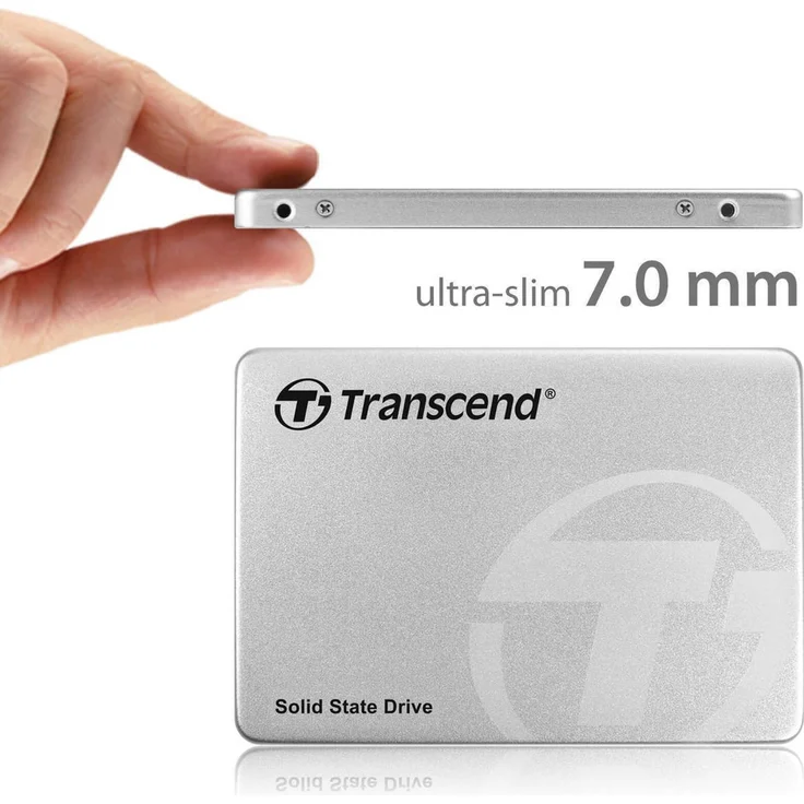 Transcend SSD370S - Solid-State-Disk - 512 GB - intern - 2.5 Zoll (6.4 cm) - SATA 6Gb/s (TS512GSSD370S) – Bild 5
