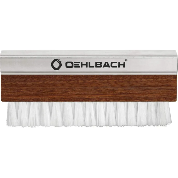 Oehlbach Pro Phono Brush Schallplattenbürste für LP/Vinyls Silber