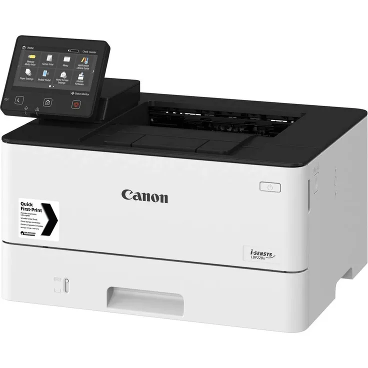 Canon i-SENSYS LBP228x - Laserdrucker, Mono, Auflösung: 1200 x 1200 dpi, Druckgeschwindigkeit (S/W): 38 S/min, Papierzufuhr: 250 Blatt (3516C006)