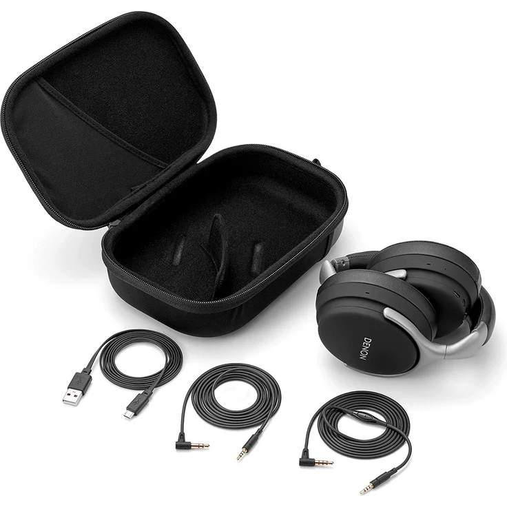 Denon AH-GC30 Wireless Over-Ear-Kopfhörer, mit Bluetooth, Mikrofon, Noise Cancelling, schwarz – Bild 7