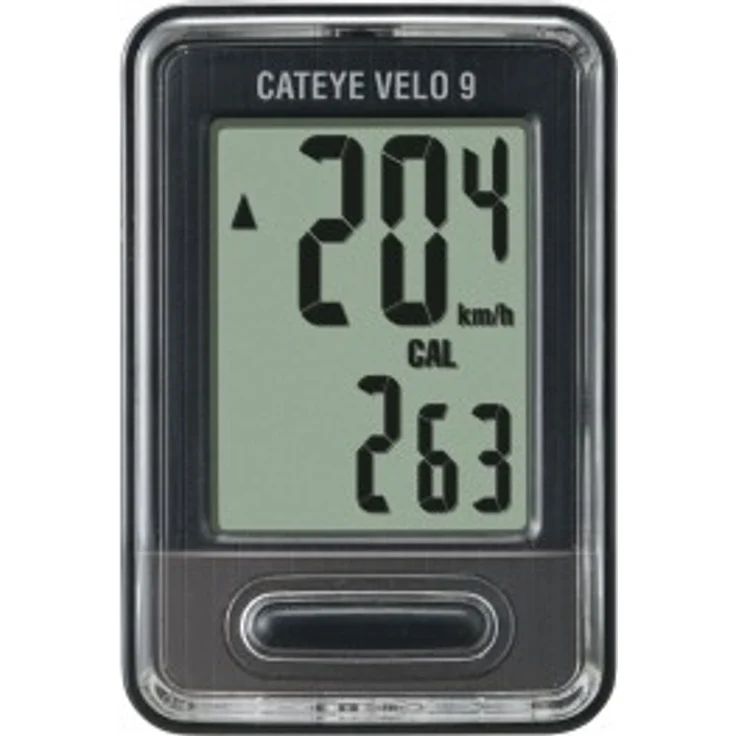 Cateye Velo 9 Radcomputer schwarz