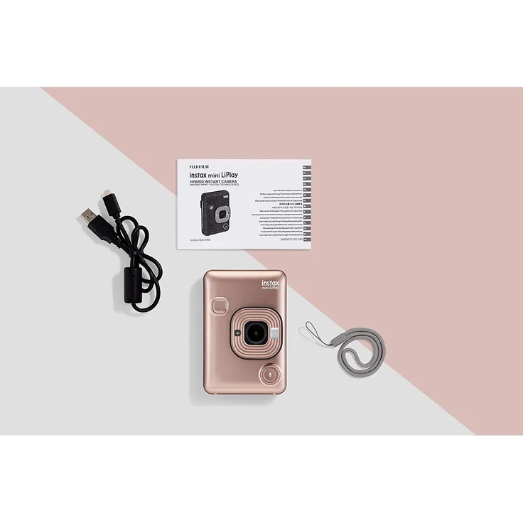 Fujifilm Instax Mini LiPlay Sofortbildkamera Blush Gold – Bild 8