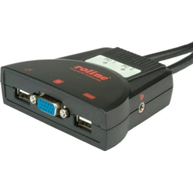 ROLINE Star KVM-Switch (VGA, USB, Audio)
