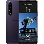 Sony Xperia 1 III Smartphone 16,51cm (6,5 Zoll) OLED-Display, 256GB interner Speicher, 12GB RAM, Dual-SIM, Android 11, Frosted Purple