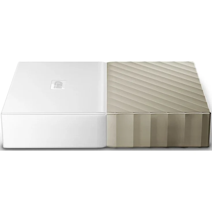 WD My Passport Ultra 4TB External Hard Drive - White-Gold – Bild 6