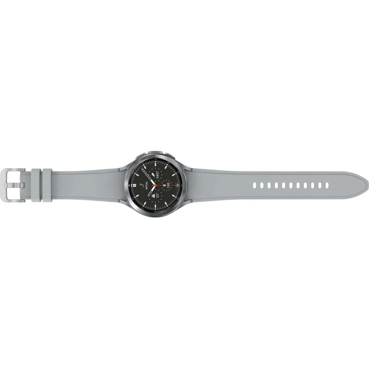 Samsung Galaxy Watch4 Classic LTE Smartwatch Unisex, 46mm, Edelstahlgehäuse, Silver – Bild 6