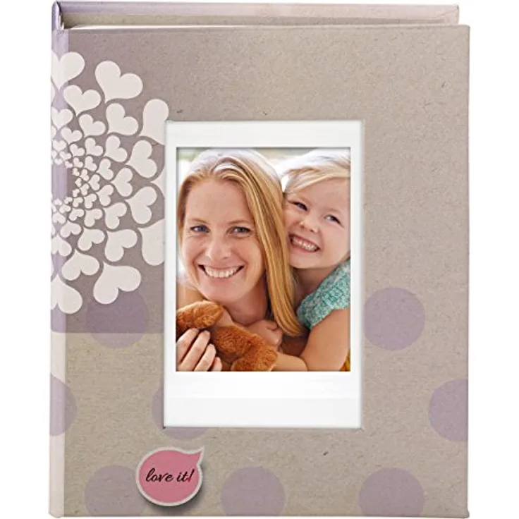 Fujifilm Instax Mini Pocket Album für 80 instax Mini Bilder, Dots
