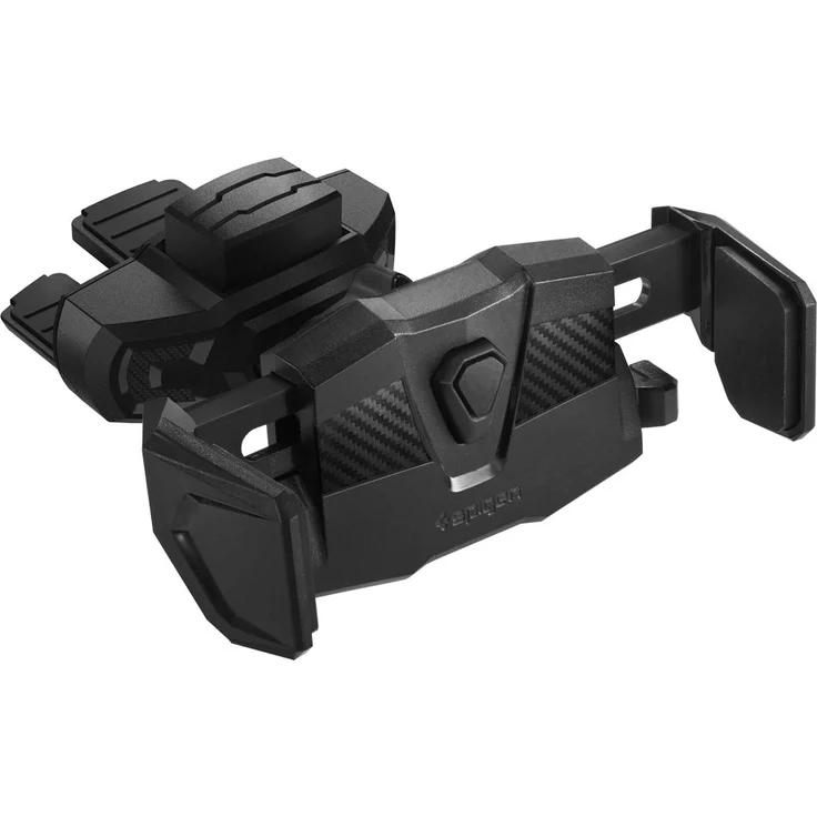 Spigen Kuel TMS24, Handyhalterung Auto [Universal 360° CD-Einschub] [Premium One-Tap] [Einfache Anwendung] für iPhone X/8/8 Plus, Galaxy S9/S8/S8 Plus etc