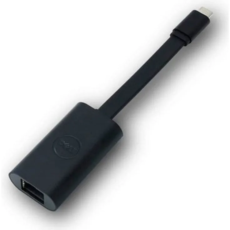 Dell usb-c RJ-45 Interface-Gender Adapter Kabel Schwarz