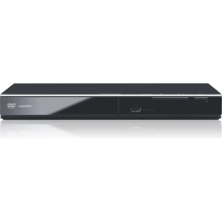 Panasonic DVD-S700EG-K DVD-Player (Multiformat Wiedergabe mit xvid, MP3 und JPEG, USB 2.0, HDMI, SCART, CD Ripping Funktion) Schwarz – Bild 1
