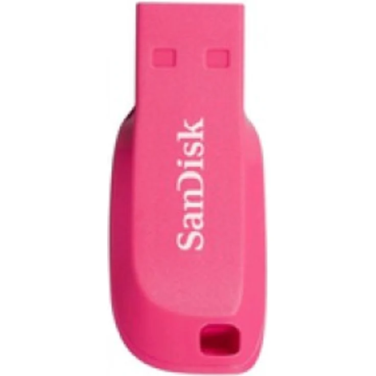 SanDisk SDCZ50C-016G-B35PE Cruzer Blade USB 16GB electric rosa – Bild 1