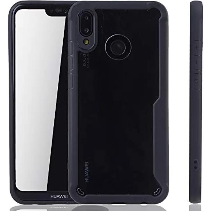 König Electronic LA-ACRYL-HUAWEI-P20-LITE-BLACK P20 LITE Black/Transparent
