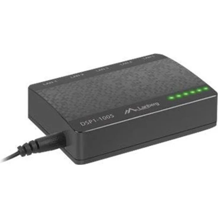 Lanberg Switch DSP1-1005 5-Port 1GB-S Desktop (DSP1-1005)