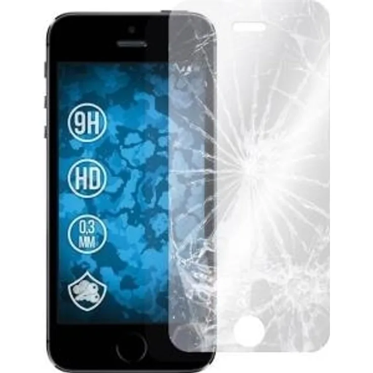 Phonenatic Panzer Glas Displayschutzfolie Apple iPhone 6/6s (60002487)