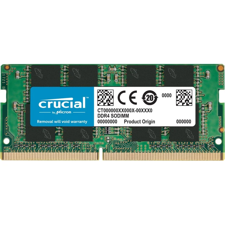 Crucial CT32G4SFD832A 32GB Speicher (DDR4, 3200 MT-s, SODIMM, 260-Pin, 1.2V, CL22) - Preisvergleich – Bild 1