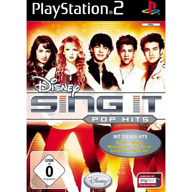Disney Sing It - Pop Hits (PS2)