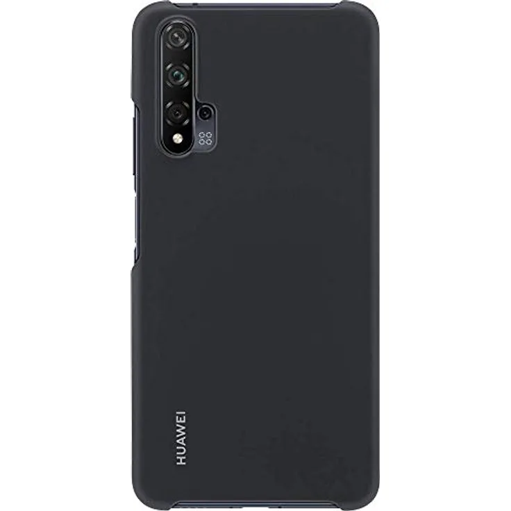 Huawei 51993761 Schutzhülle für Huawei Nova 5T, stoß- und Kratzfest, PC, Schwarz