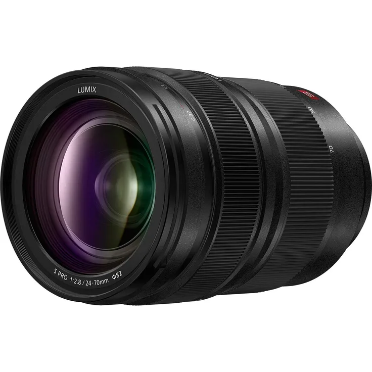 Panasonic Lumix S Pro 24-70 mm F2.8 L-Mount Wechselobjektiv für Lumix S Serie Fullframe Digitalkameras - S-E2470 (USA)