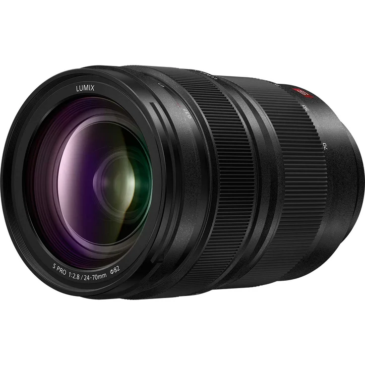 Panasonic Lumix S Pro 24-70 mm F2.8 L-Mount Wechselobjektiv für Lumix S Serie Fullframe Digitalkameras - S-E2470 (USA) – Bild 1